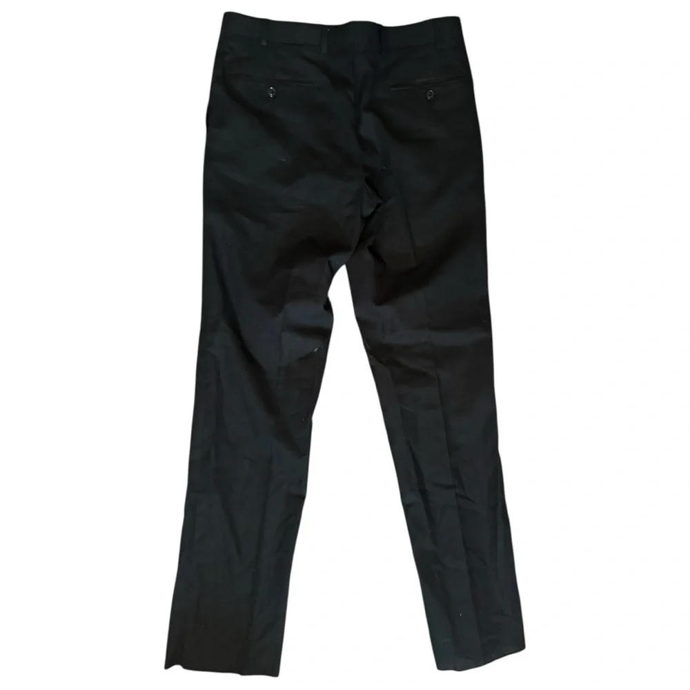Gino Valentino Suit NWT Men’s Size 38 S Black Single Breasted Jacket 30 S Pants